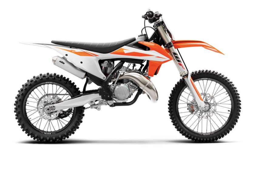 Оранжевый KTM SX 125 из мотопарка ZRT