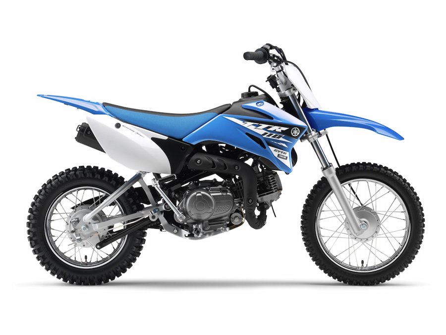 Синий Yamaha TTR 110 из мотопарка ZRT