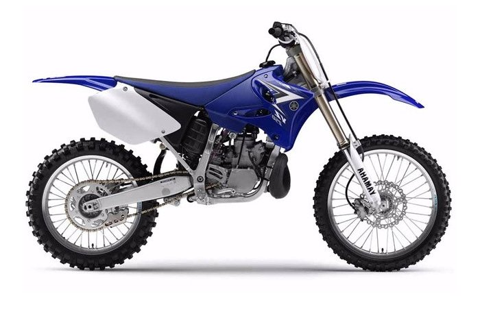 Синий Yamaha YZ 125 из мотопарка ZRT